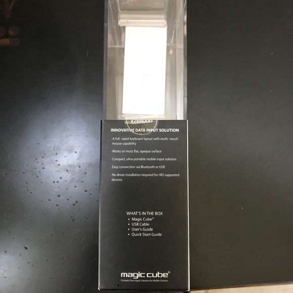 Celluan Magic Cube Projection Keyboard and Multi-Touch Mouse NWT - Picture 5 of 8